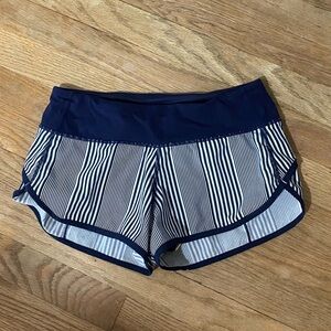 Lululemon Striped Shorts 2